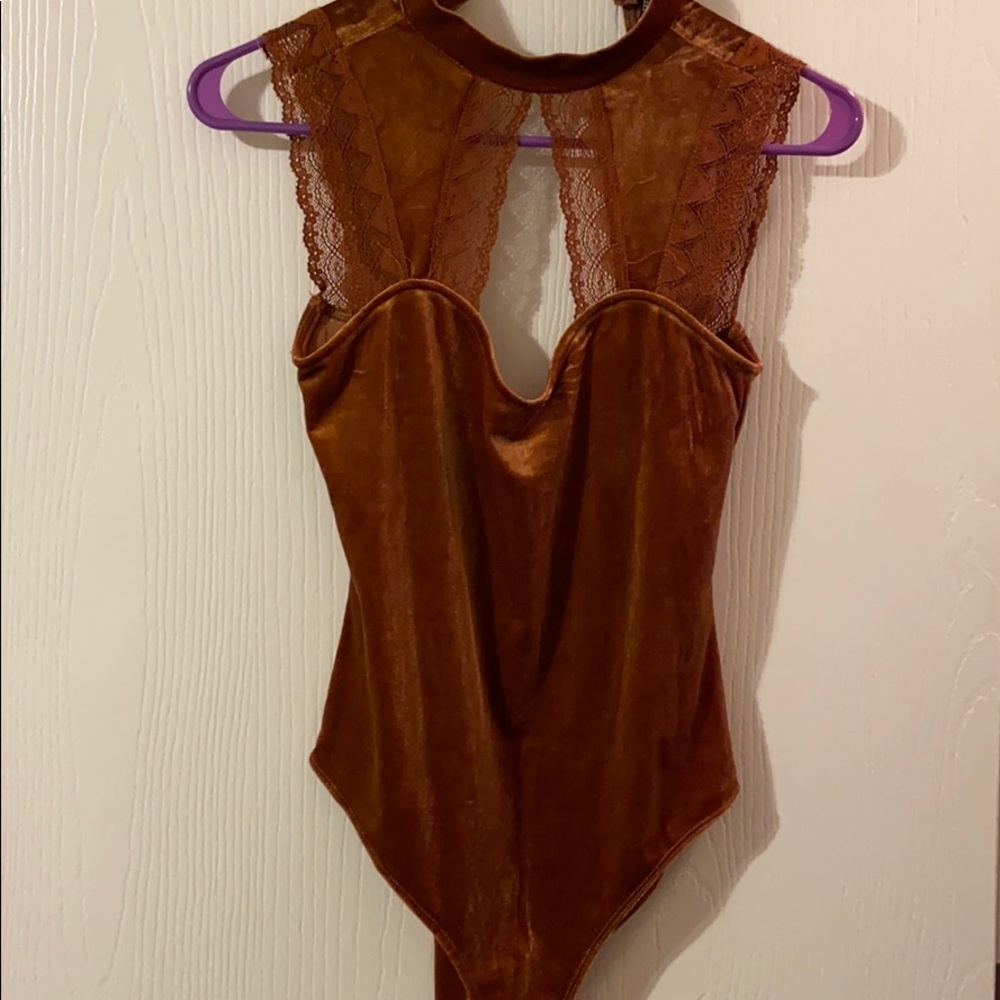 Bronze bodysuit